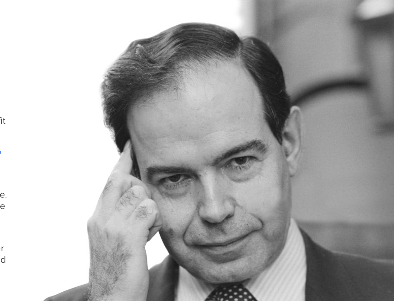 Portrait of Dr. Edward de Bono